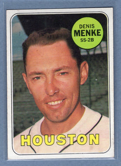 1969 Topps #487 Denis Menke(b) EX-MT  GO850