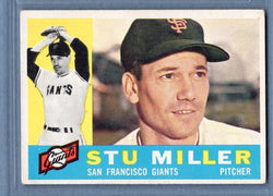 1960 Topps #378 Stu Miller EX-MT  Set Break C