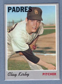 1970 Topps #79 Clay Kirby  (a) EX-MT  GO750