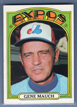 1972 Topps #276 Gene Mauch Ex-Nm