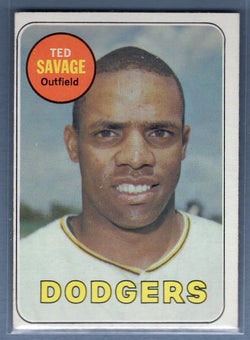 1969 Topps #471 Ted Savage NM-MT Set Break WA WA