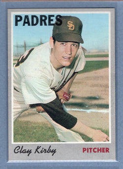 1970 Topps #79 Clay Kirby (st) (b) VG  GO750
