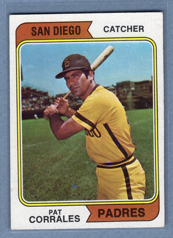 1974 Topps #498 Pat Corrales  EX  GO900