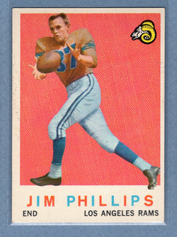1959 Topps #142 Jim Phillips (b) (st) VG  GO801