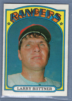 1972 Topps #122 Larry Biittner (a) EX-MT  GO544