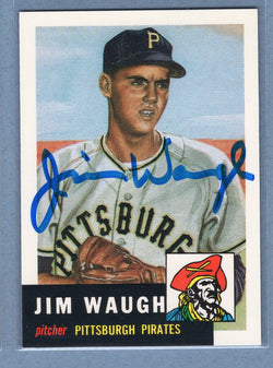 1991 Topps Archives #178 Jim Waugh Autograph Auto signed