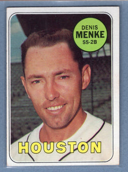 1969 Topps #487 Denis Menke(d) EX-MT  GO850