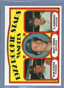 1972 Topps #124 Yankees Rookies (a) EX-MT  GO544
