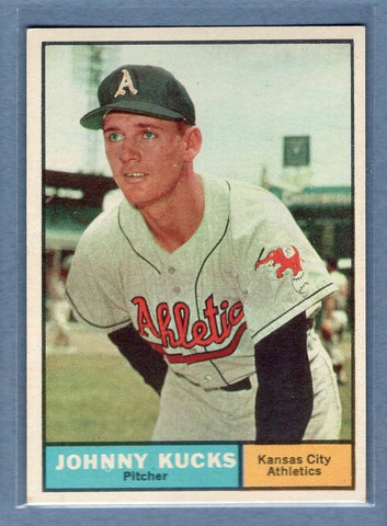 1961 Topps #94 Johnny Kucks VG-EX     GO100