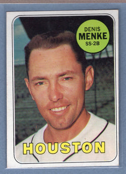 1969 Topps #487 Denis Menke(e) EX-MT  GO850