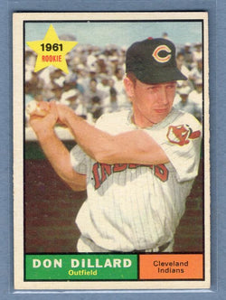 1961 Topps #172 Don Dillard EX   GO269