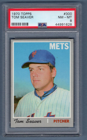 1970 Topps #300 Tom Seaver (44991628) PSA 8