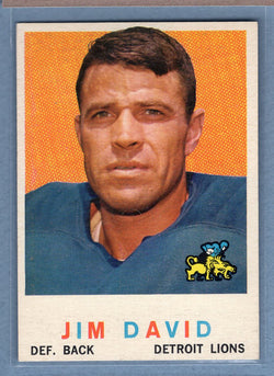 1959 Topps #143 Jim David (b) EX  GO801