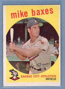 1959 Topps #381 Mike Baxes EX-MT  GO176