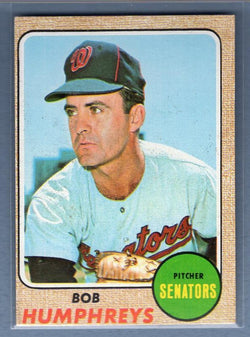 1968 Topps 268 Bob Humphreys VG-EX SET BREAK