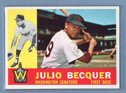 1960 Topps #271 Julio Becquer EX   GO65