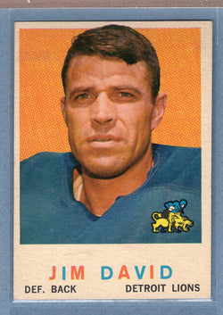 1959 Topps #143 Jim David (c) EX  GO801