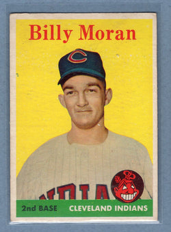 1958 Topps #388 Billy Moran (st) (b) VG  GO501