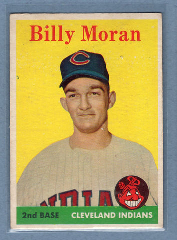 1958 Topps #388 Billy Moran (st) (b) VG  GO501