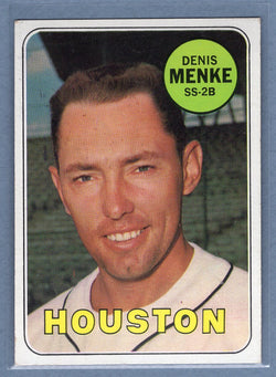 1969 Topps #487 Denis Menke(f) EX-MT  GO850
