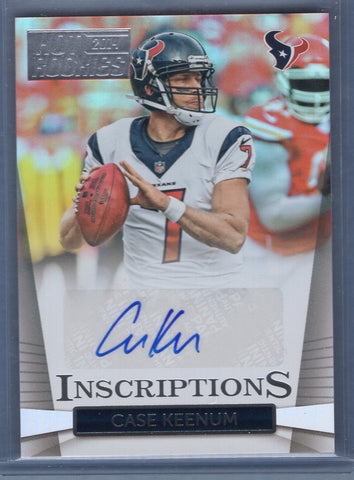 2014 Panini Hot Rookies Inscriptions Case Keenum