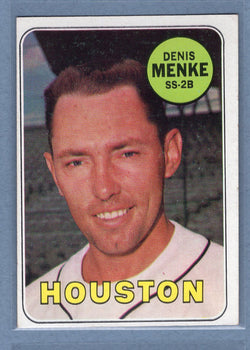 1969 Topps #487 Denis Menke(g) EX-MT  GO850