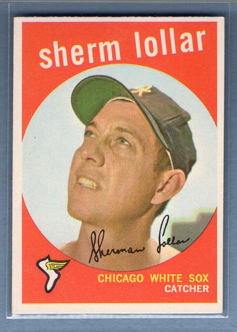 1959 Topps #385 Sherm Lollar EX-MT  GO176