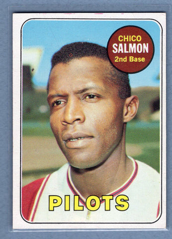 1969 Topps #62 Chico Salmon EX-MT  GO645