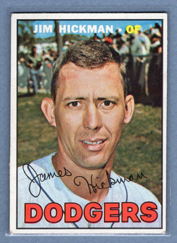 1967 Topps #346 Jim Hickman EX  GO215