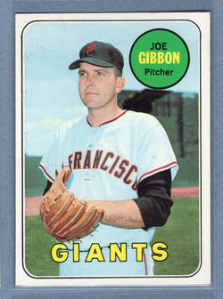 1969 Topps #158 Joe Gibbon (c) EX-MT  GOWABB