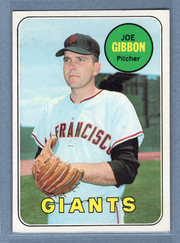 1969 Topps #158 Joe Gibbon (c) EX-MT  GOWABB