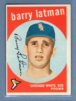 1959 Topps #477 Barry Latman EX-MT  GO200