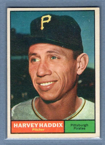 1961 Topps #100 Harvey Haddix VG-EX     GO100