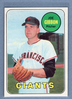 1969 Topps #158 Joe Gibbon (d) EX-MT  GOWABB