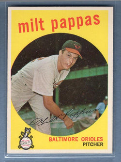 1959 Topps #391 Milt Pappas EX-MT  GO176