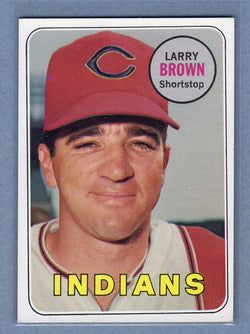 1969 Topps #503 Larry Brown (a) EX-MT  GO700