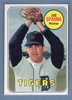 1969 Topps #488 Joe Sparma(b) EX-MT  GO850