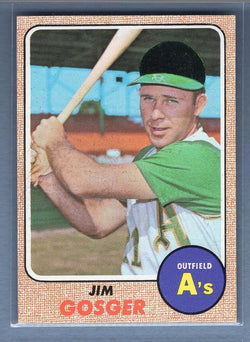 1968 Topps #343 Jim Gosger EX-MT  GO588