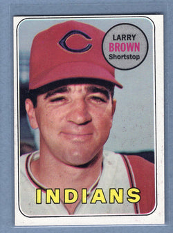 1969 Topps #503 Larry Brown (b) EX-MT  GO700