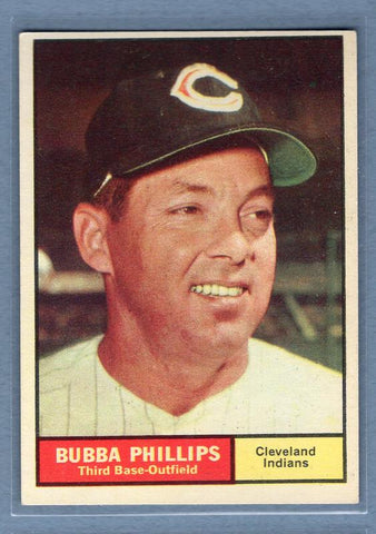 1961 Topps #101 Bubba Phillips VG-EX     GO100