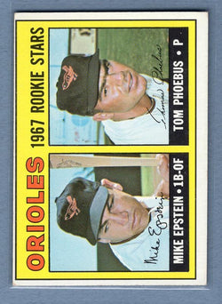 1967 Topps #204 Orioles Rookies EX  GO225