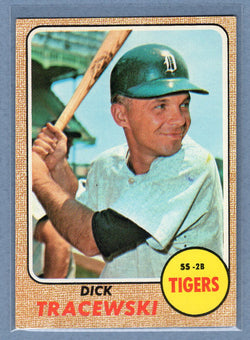 1968 Topps #488 Dick Tracewski   EX-MT  GO550