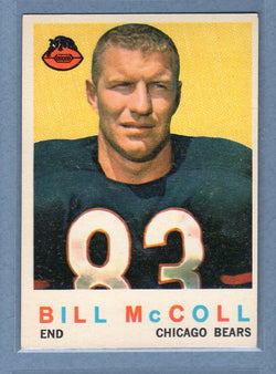 1959 Topps #151 Bill McColl  VG-EX  GO801