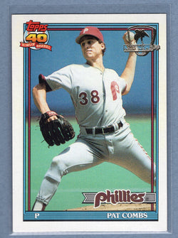 1991 Topps Desert Shield #571 Pat Combs  NM  GO500