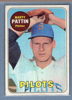 1969 Topps #563 Marty Pattin (st)  VG  GOYY3
