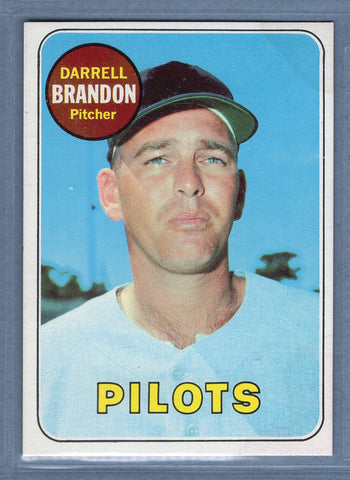 1969 Topps #301 Darrell Brandon EX  GO661