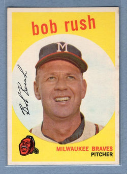 1959 Topps #396 Bob Rush EX-MT  GO176
