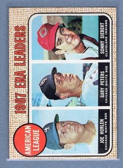 1968 Topps #8 A.L. ERA Leaders (a) EX  GO339
