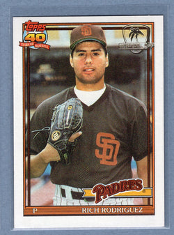 1991 Topps Desert Shield #573 Rich Rodriguez  NM  GO500