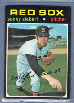 1971 Topps #710 Sonny Siebert  EX  GO747